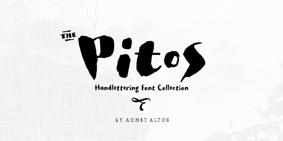 The Pitos Font Family includes 3 fonts that have different styles but are very pleasing to the eye when they