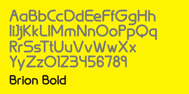 Example font includes Arpad.