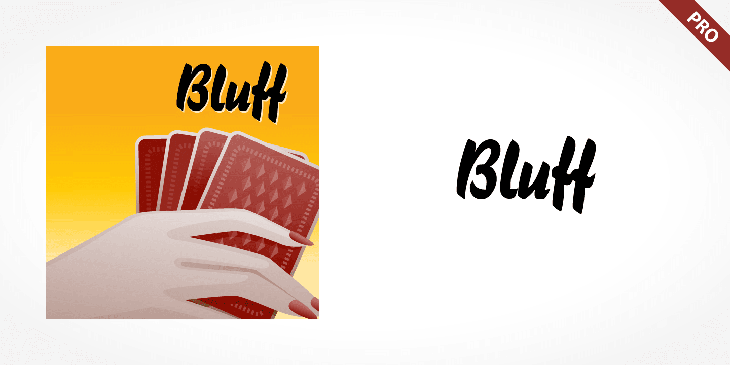 Bluff Pro Font