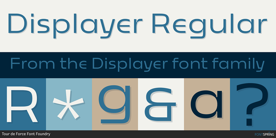 Displayer Regular Font