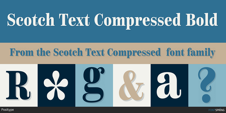 Scotch Font