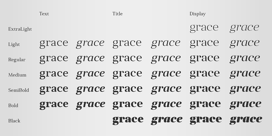 Although it features a vertical axis, its soft skeleton, relatively small x-height and prominent ascenders and descenders give the typesetting a traditional warm texture with a slight contemporary touch.