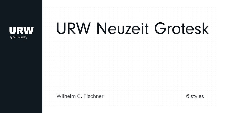 URW Neuzeit Grotesk Font