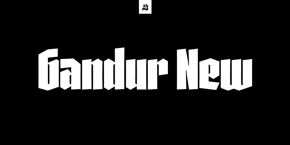 Gandur is a display textura in three weights, split into two families: Alte — the German word for old — and New.