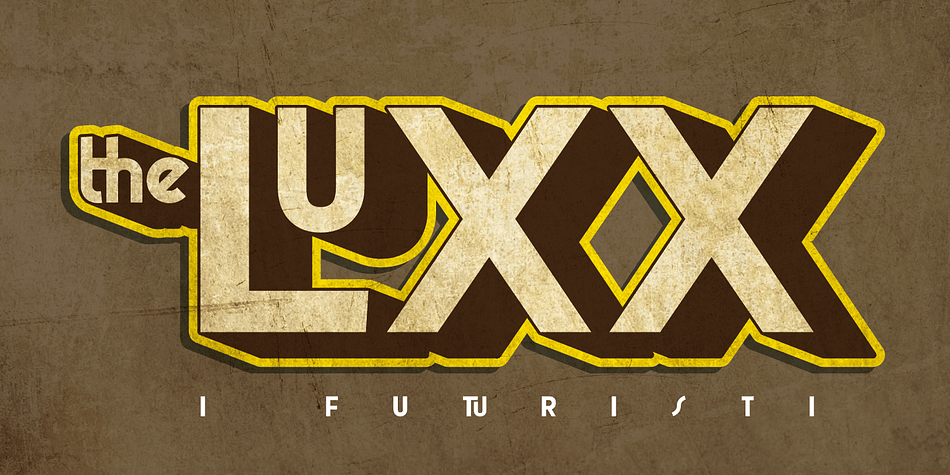 Luxx font was born in 2010 and in the 2013 has been redesigned.
