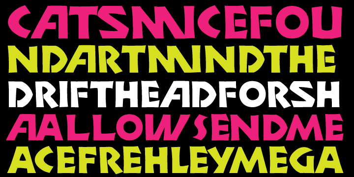 Displaying the beauty and characteristics of the Neuerland font family.