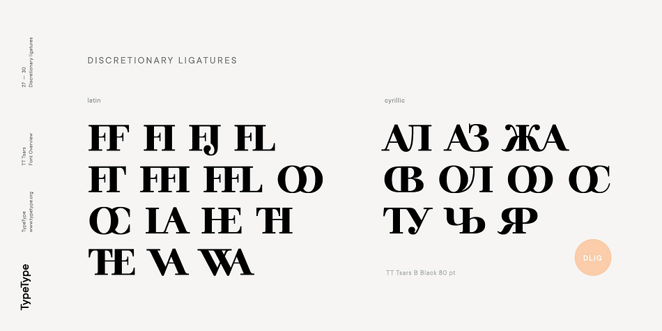 TT Tsars Font