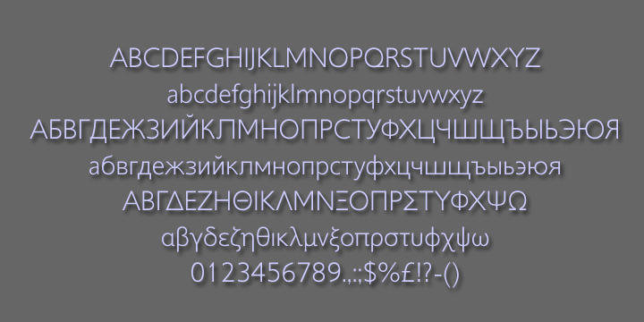 Emphasizing the popular DelargoDTPro font family.