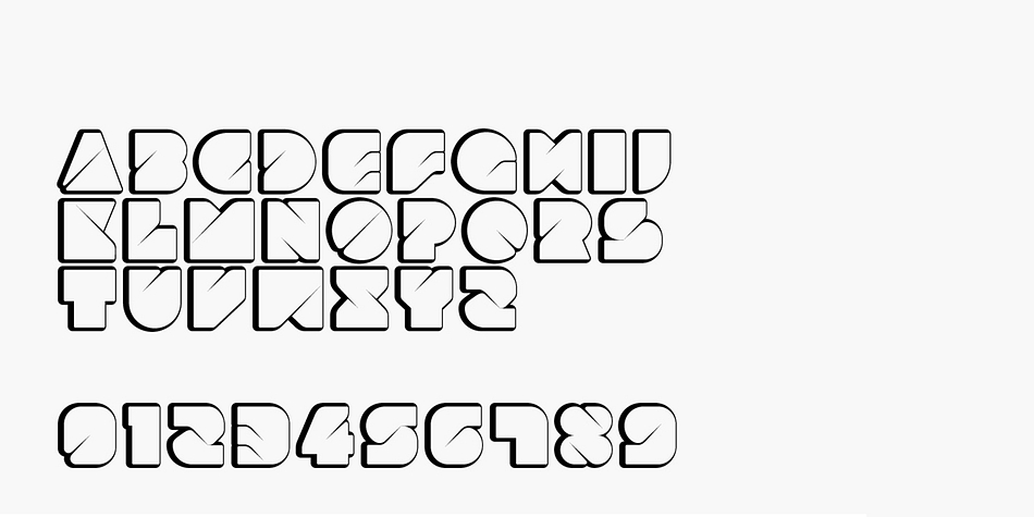 Slash has been featured on the Behance curated typographic gallery TypographyServed.com and features three styles, display, outline and offset.
