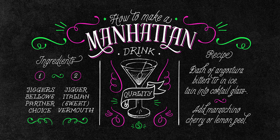 Displaying the beauty and characteristics of the Distillery font family.