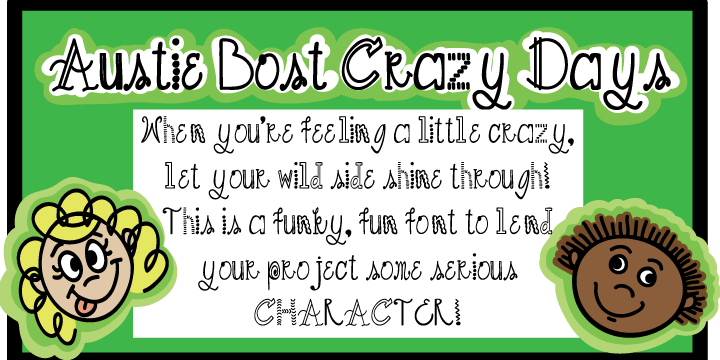 My scrapbook font!