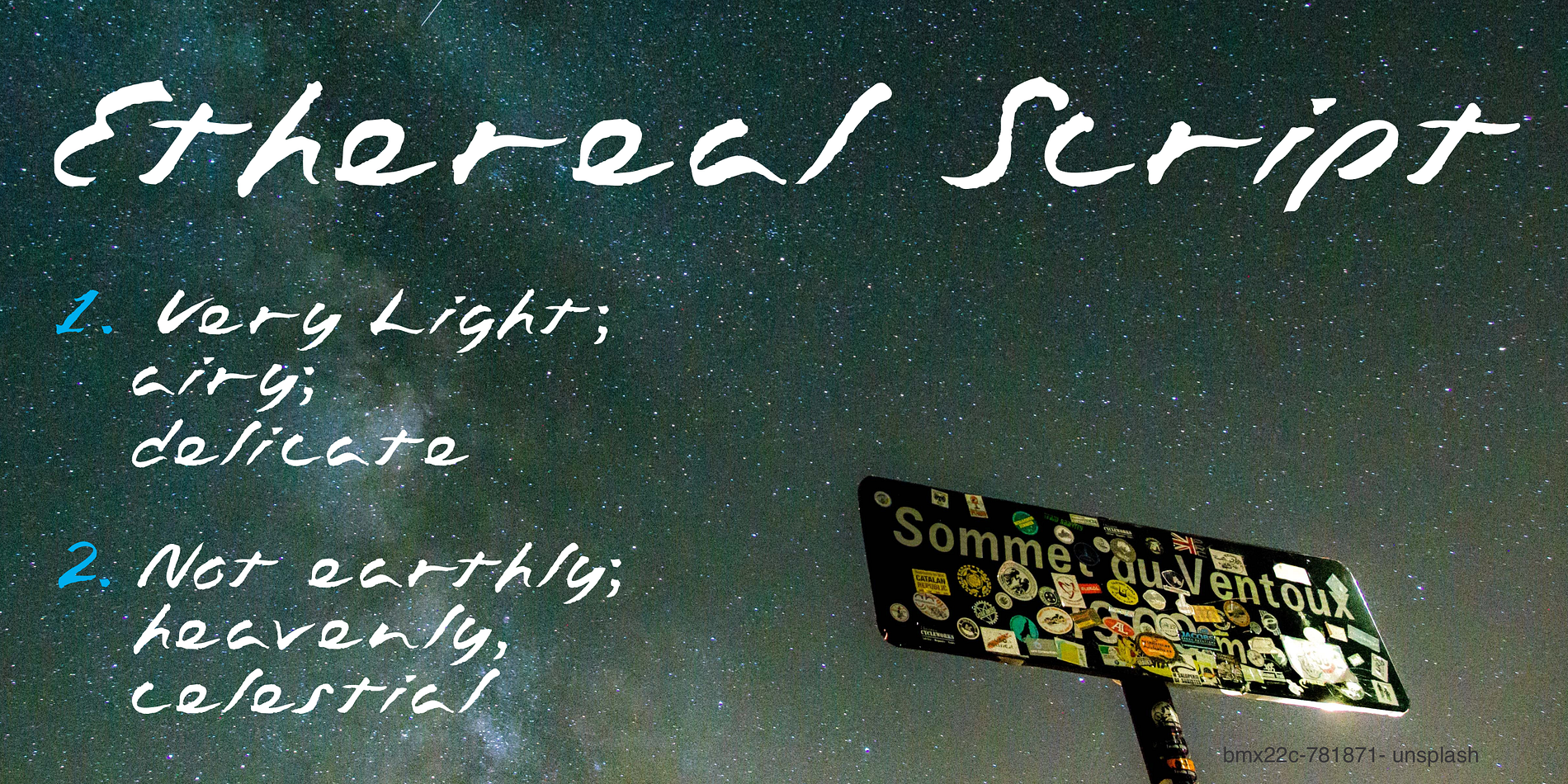 Ethereal Script
