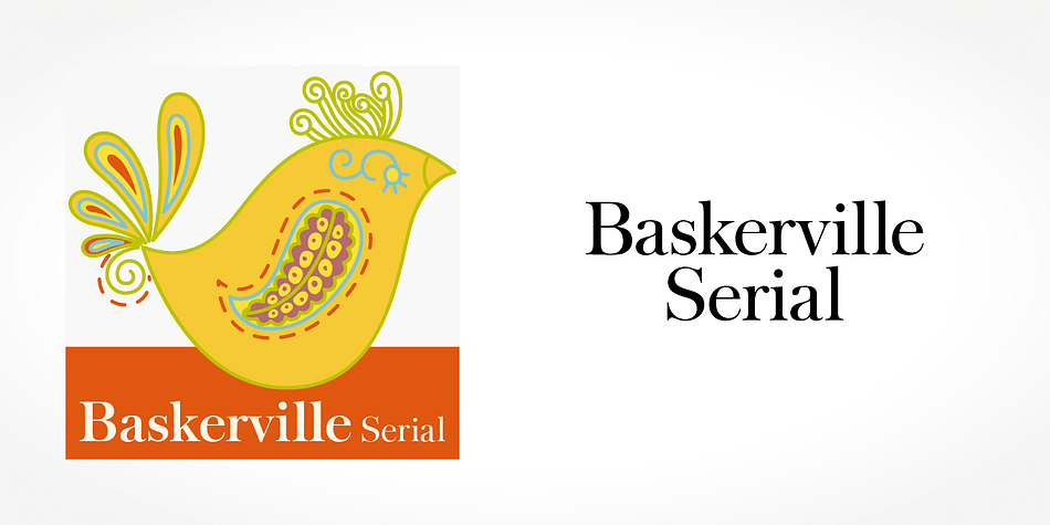 Displaying the beauty and characteristics of the Baskerville Serial font family.
