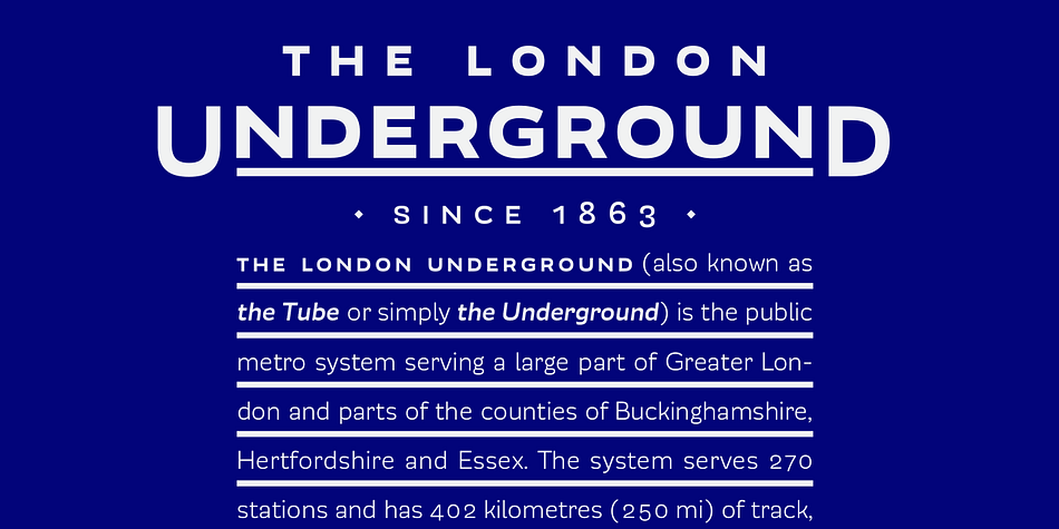 Emphasizing the favorited Modernica font family.