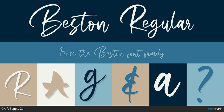 Beston Regular Font