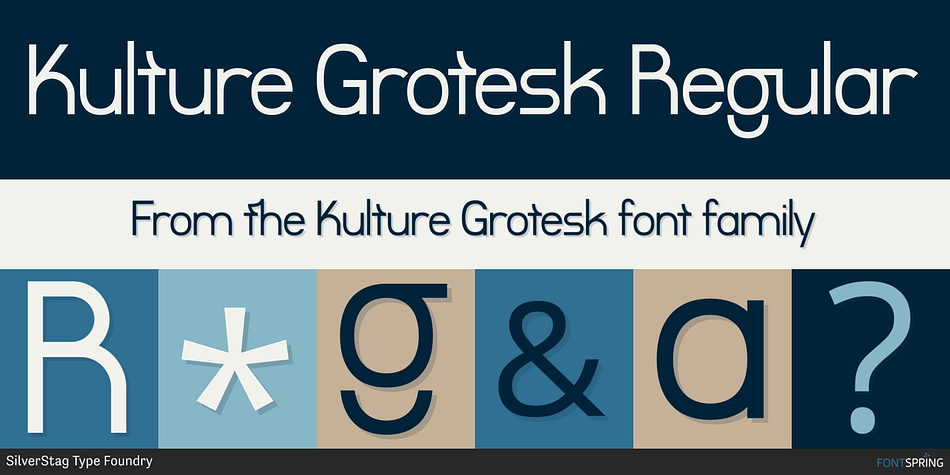 Kulture Grotesk Regular Font