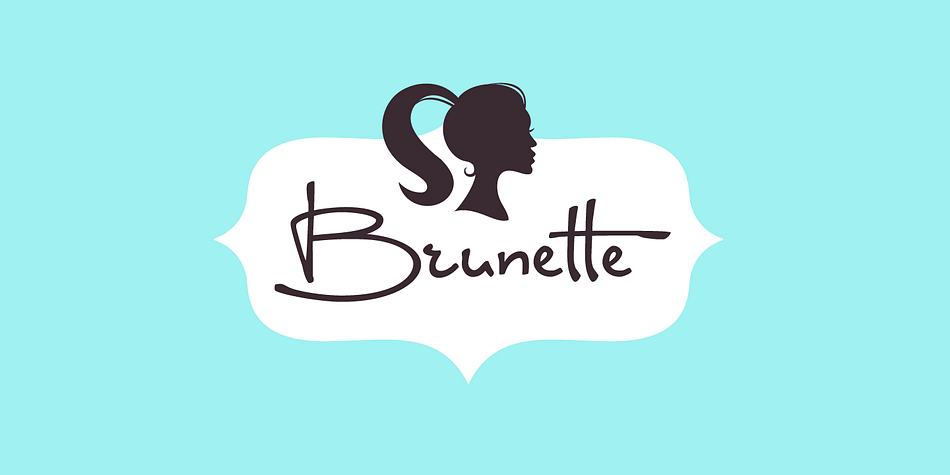 The Brunette font was created with the sole purpose to serve companies that want to express character, emotion and personal touch through their logotypes (think Bakeries, Juice Bars, Cafes, Jewelry stores, etc.)

The font was made entirely from scratch (handwritten letters on paper), which were then vectorized and tweaked to gain consistency.