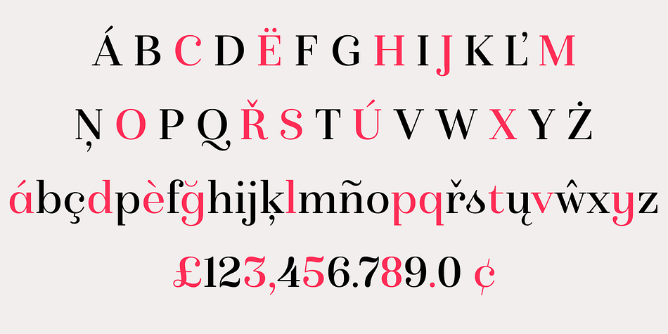 In other words, Isabel is a font that, despite of being a “classic features” typography, is proud to show its innocent and ingenuous elements, this gives to the font a new point of view.