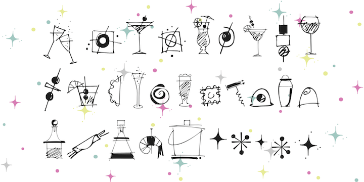 I then expanded the set and make Happy Hour Doodles.
