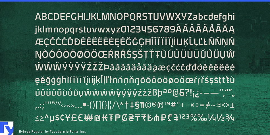 Hybrea Font