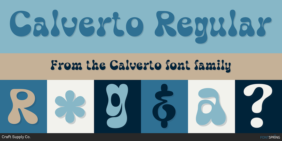 Calverto Regular Font