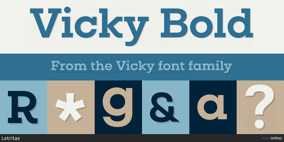 Vicky Bold Font