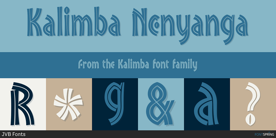 Kalimba Nenyanga Font