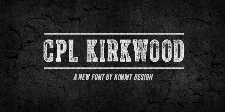 Displaying the beauty and characteristics of the CPL Kirkwood font family.