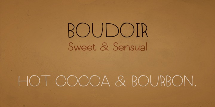 Boudoir is sweet and sensual like women, but it’s at the same time uncluttered and masculinely straightforward.