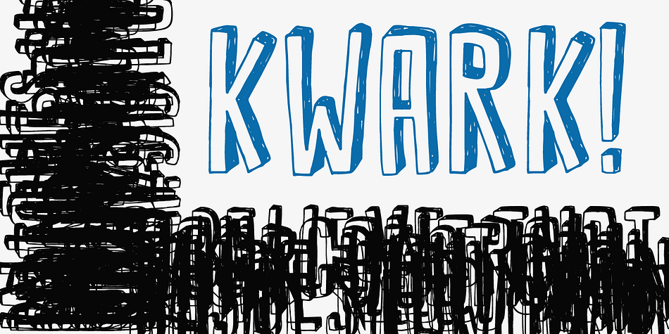 Kwark is a nice, cartoonesque outline font with a bit of grunginess.