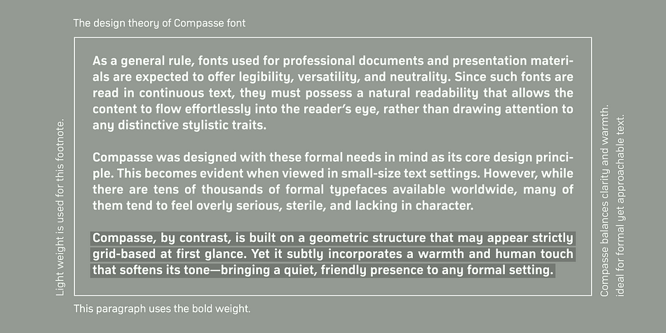 Compasse Font