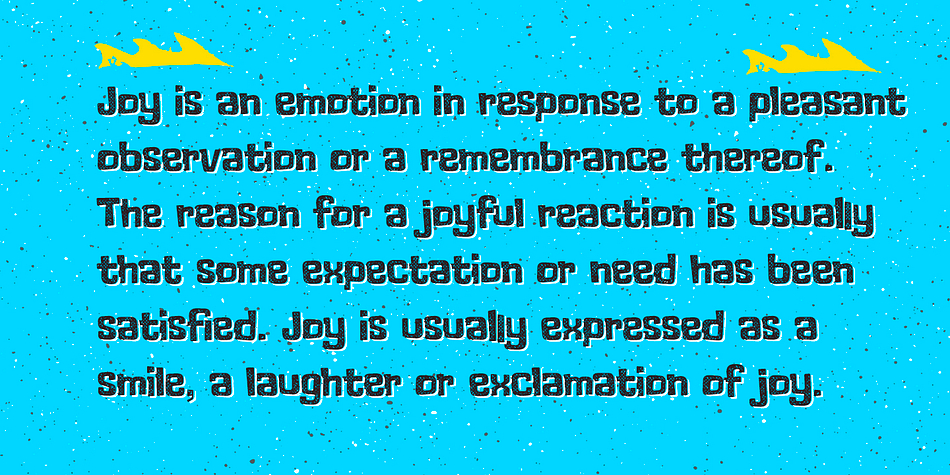 Lolapeluza Sucia font family sample image.