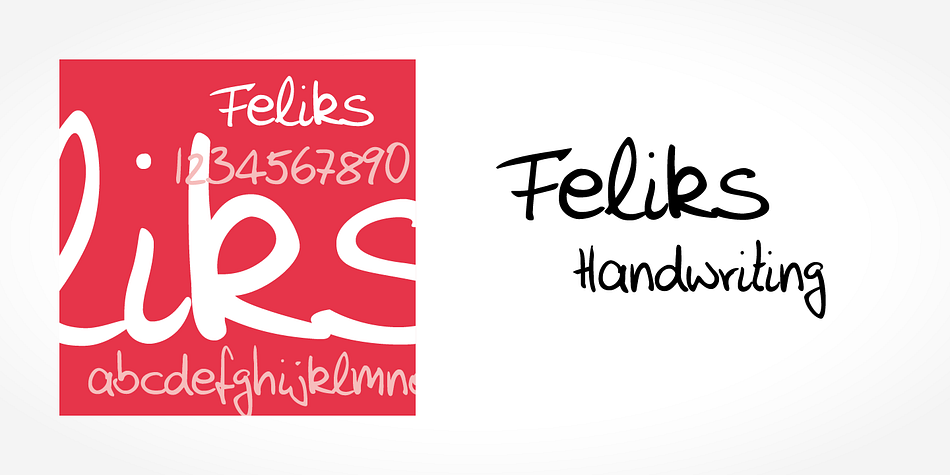 Digitized handwriting fonts are a perfect way to give documents the “very special touch”.