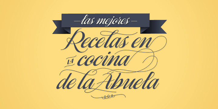 It is the brand new modern script, designed by Guille Vizzari and published by Latinotype.