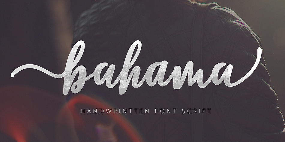 Bahama Script font style comes with an amazing character.