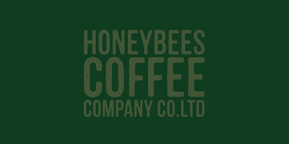 Mocha Mattari font family example.