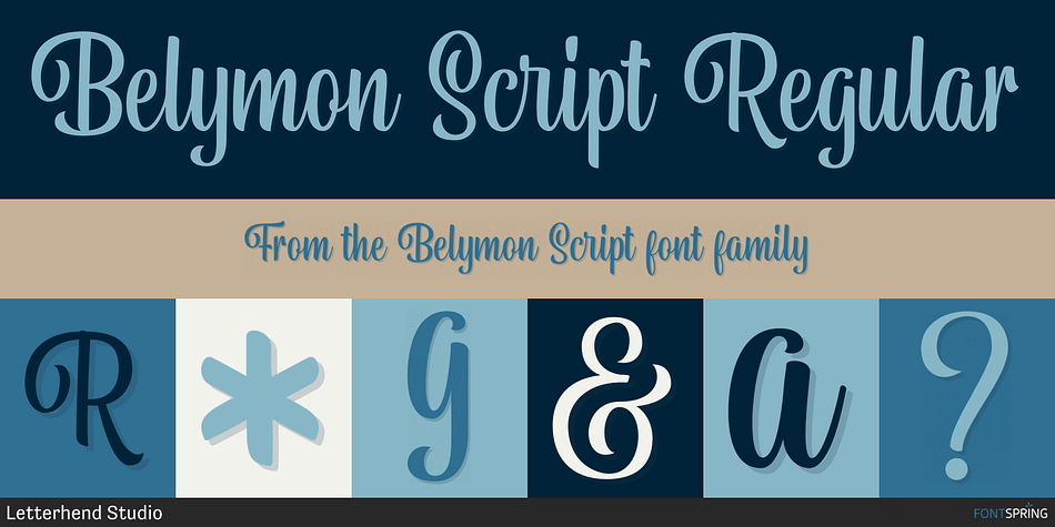 Belymon Script Regular Font
