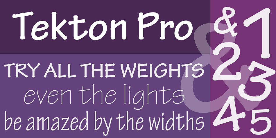 The introduction of Tekton Pro, an Adobe Originals design expanded for OpenType, makes one of Adobe’s most popular typefaces even more useful.