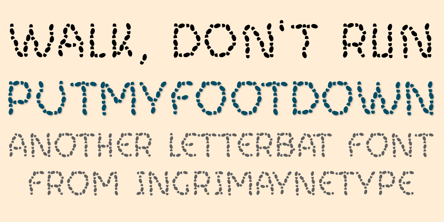 PutMyFootDown