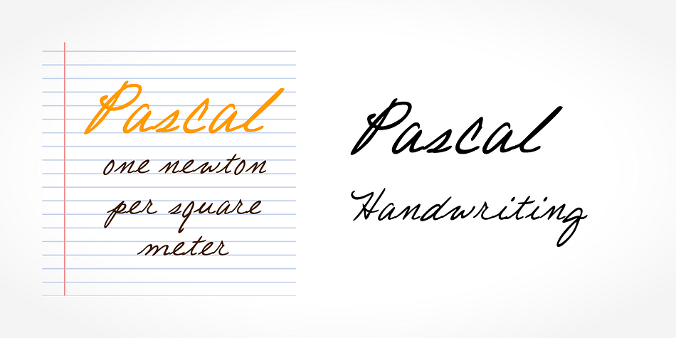 Digitized handwriting fonts are a perfect way to give documents the “very special touch”.