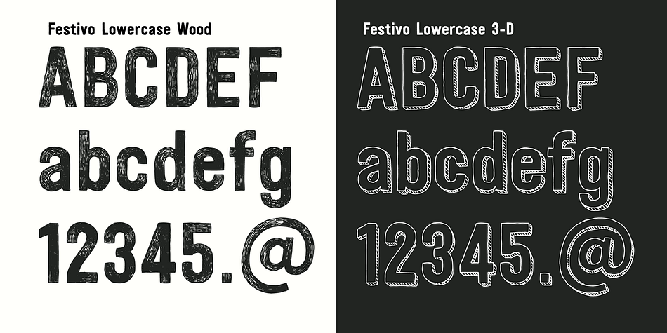 Festivo LC Font Family is a handmade layered font which includes several textures and shadows.
