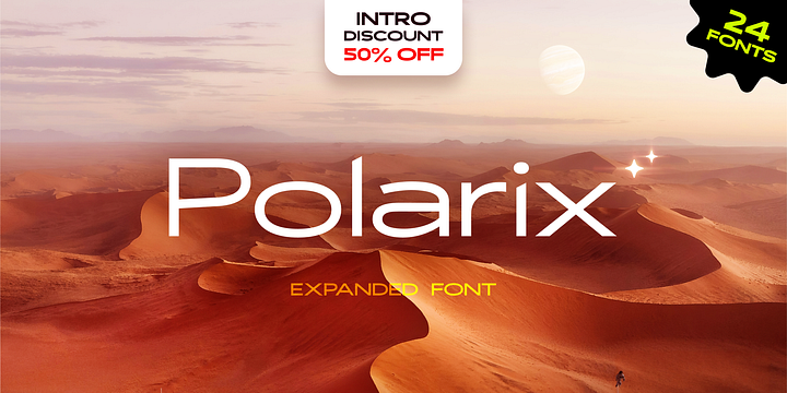 Polarix font family by Peninsula Studioz