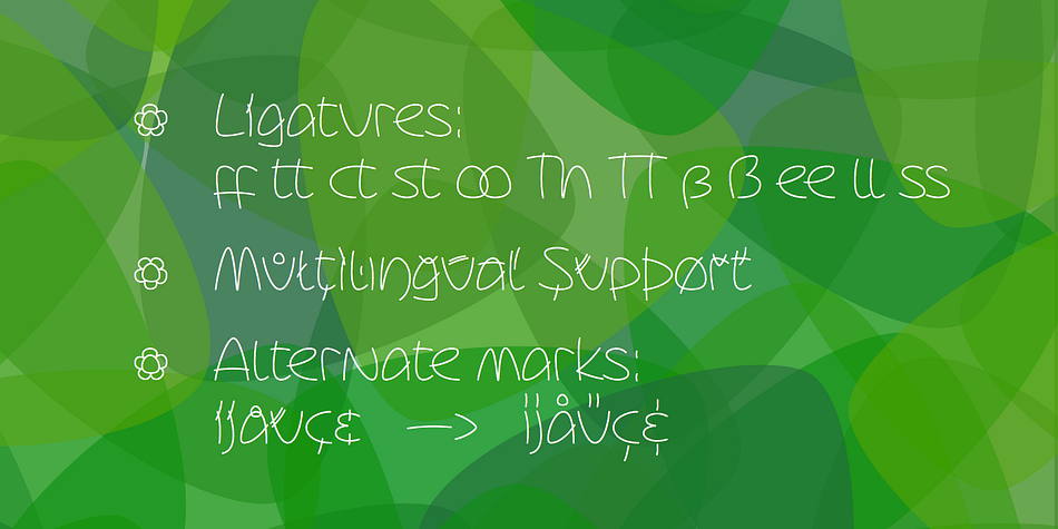 Its strokes are based on the rounded triangle, which lends it a dynamic bounce and a confident human touch.