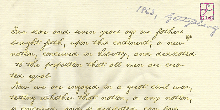 Displaying the beauty and characteristics of the 1863 Gettysburg font family.