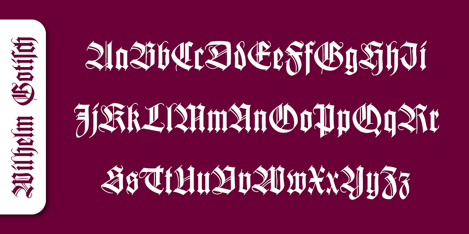 Starting in the 16th century and lasting well into the 20th century, most works in Germany were printed using blackletter types.