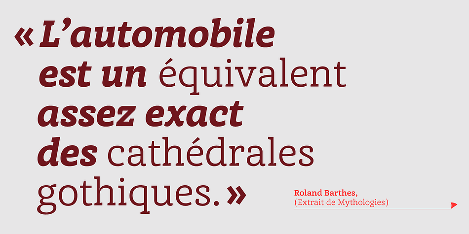 Achille II FY font family example.