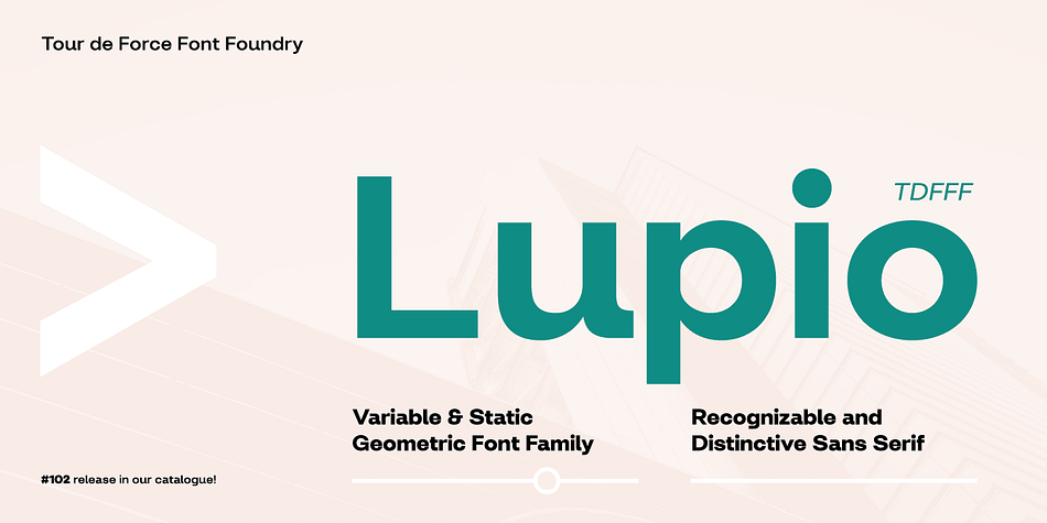 Lupio comes as 102nd family in our catalogue.