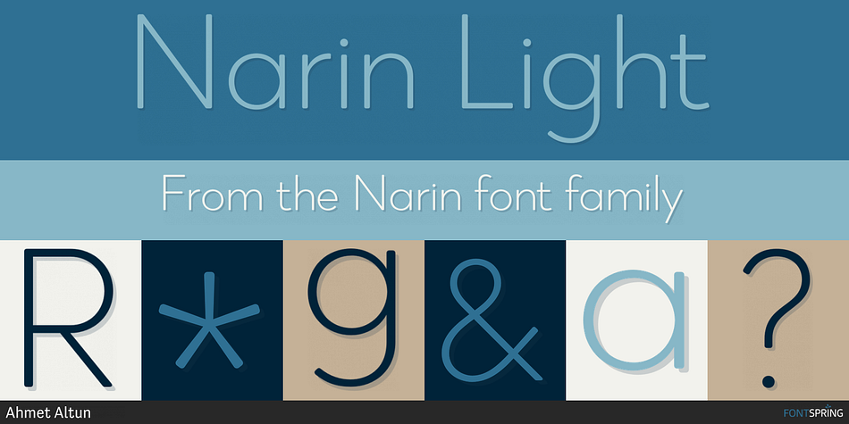 Narin Light Font