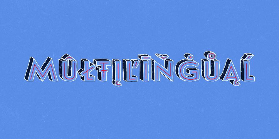 The second: Cabrito, a font developed as part of the children