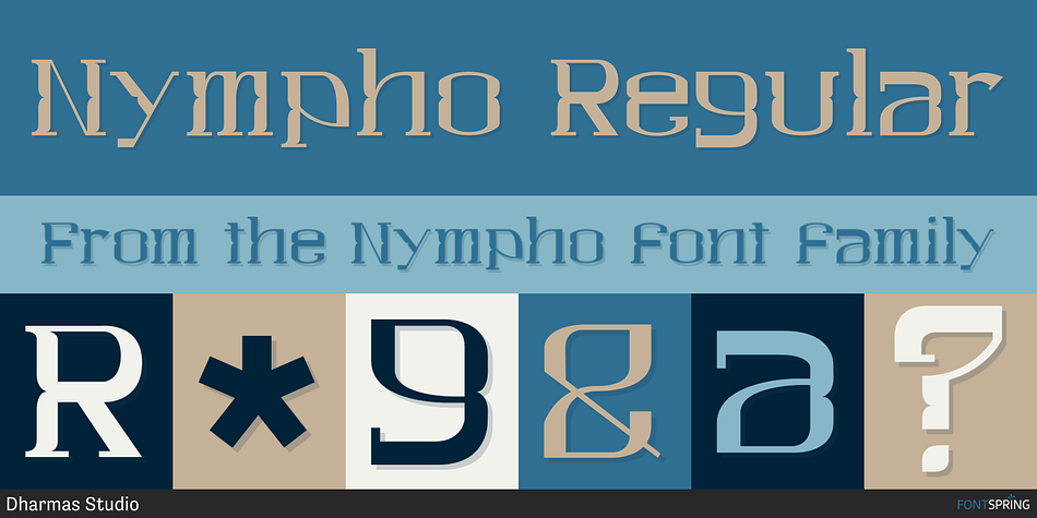 Nympho Regular Font